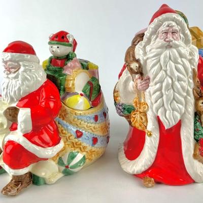#136 • Dayton Hudson Marshall Fields Santa Collectors Series Cookie Jars
WWW.LUX.BID