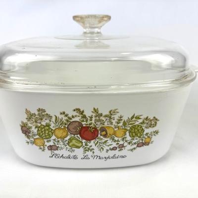 #153 • Vintage Corning Ware 5 Liter Casserole with Pyrex Lid
WWW.LUX.BID