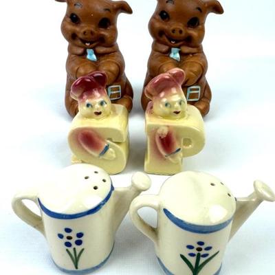 #251 • Twin Winton & Shawnee Salt and Pepper Shaker Collection - 3 Sets
WWW.LUX.BID