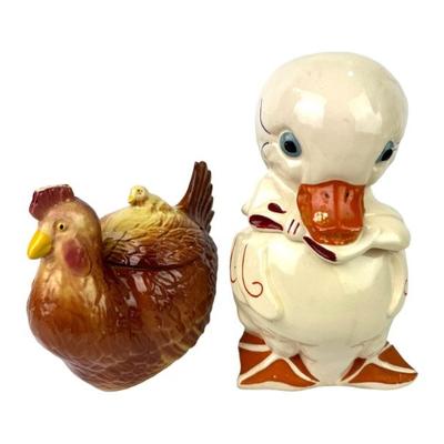 #307 • Fapco Hen & Hull Duck #266 Cookie Jars
WWW.LUX.BID