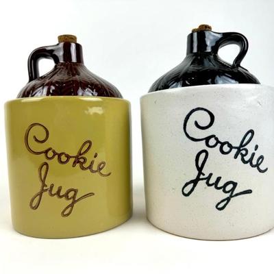 #42 • Two Monmouth Pottery Whiskey Jug Cookie Jars
WWW.LUX.BID