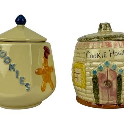 #290 • Shawnee Little Chef and McCoy Beehive Cookie House Cookie Jars
WWW.LUX.BID