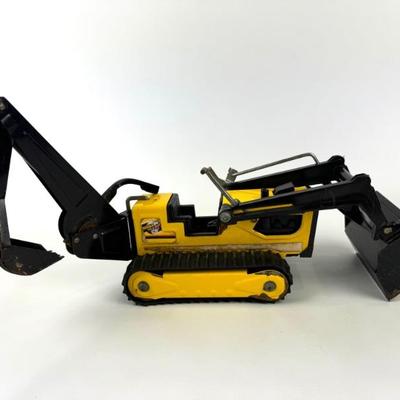 #180 • Tonka Tracked Front End Loader w/ Scoop Trencher
WWW.LUX.BID