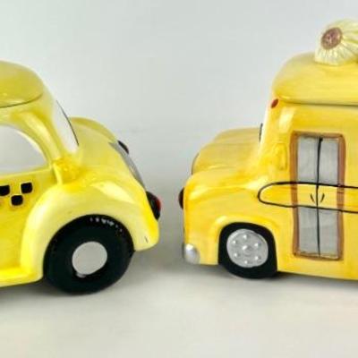 #149 • Taxi and School Bus Cookie Jars
WWW.LUX.BID