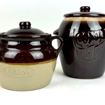#143 • B&M Bean Pot & McCoy Cookie Jar
WWW.LUX.BID