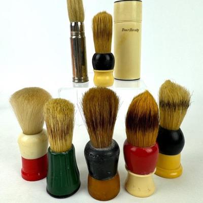 #102 • Vintage Shaving Brushes - Collection of Seven
WWW.LUX.BID