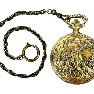 #353 • Vintage Impex Swiss Pocket Watch with Chain
WWW.LUX.BID
