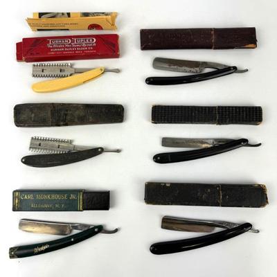 #103 • Vintage Straight Razors - Collection of Six
WWW.LUX.BID