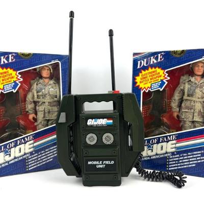 #183 • GI Joe Hall of Fame Action Figures & Mobile Field Unit Communication Device
WWW.LUX.BID