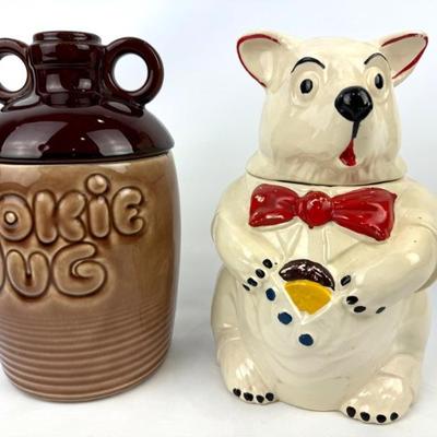 #22 • McCoy Cookie Jug (213) & Bowtie Bear Cookie Jars
WWW.LUX.BID