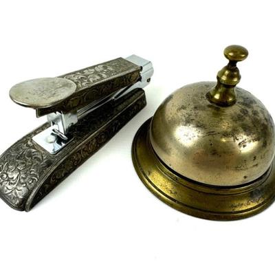 #88 • Ornate Vintage Stapler & Front Desk Bell
WWW.LUX.BID