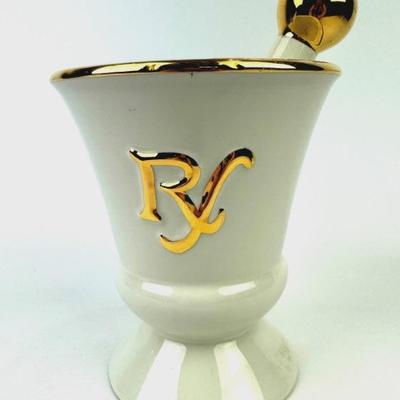#249 • Owens Illinois Pharmacy Ceramic Mortar & Pestle
WWW.LUX.BID