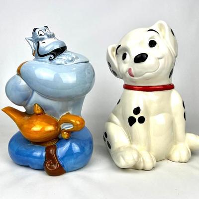 #96 • Treasure Craft Disney Mrs. Potts and Genie Cookie Jars
WWW.LUX.BID