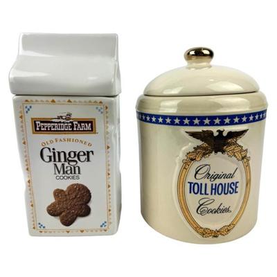 #310 • Pepperidge Farm & Nestle Tollhouse Cookie Jars
WWW.LUX.BID