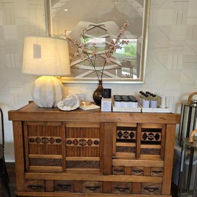 Tansu SOLD art and accessoties and lamp avail