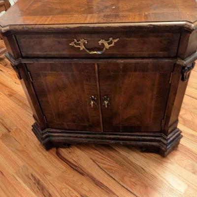 Antique Baker Furniture Wooden Cabinet
