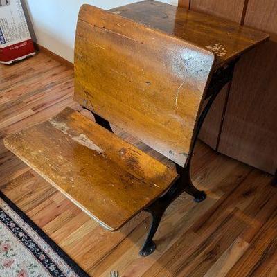 Antique 20th Century Sears Roebuck School Desk