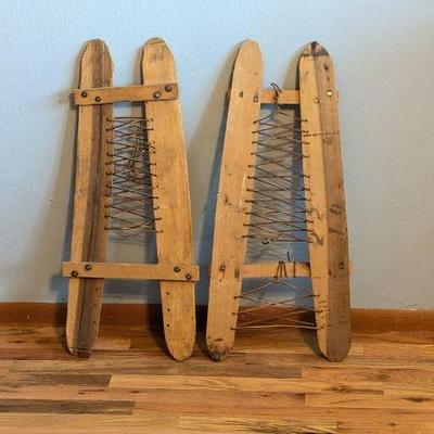 Vintage Wooden Pack Mount Frames?