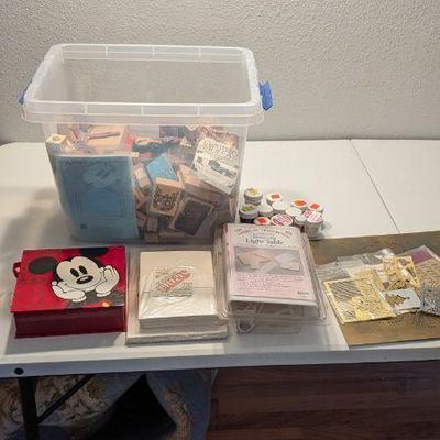 Crafting Supplies Lot - Stamping and Embossing