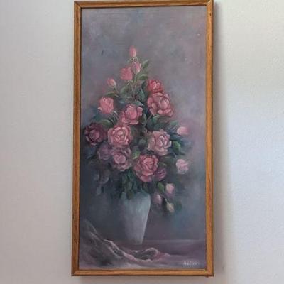 Signed "Migendt" Floral Still Life