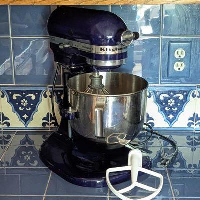 Vintage KitchenAid Professional 5 Stand Mixer - Navy Blue