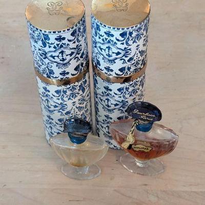 Vintage Guerlain Shalimar Perfume Collection & Eau de Toilette Spray, Original Packaging