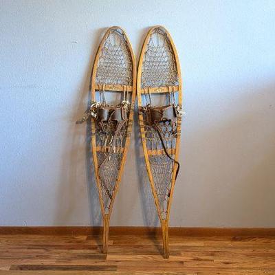 Vintage Northland Wooden Snowshoes