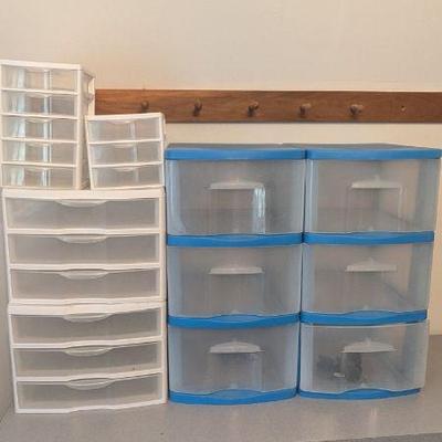 Plastic Storage Organizers Collection 