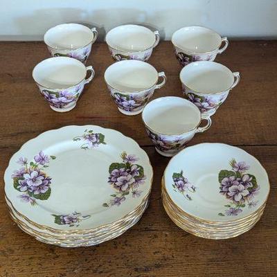  Fine Bone China Tea Set - Royal Kent, Made in England