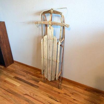 Vintage Genuine Flexible Flyer Sled #47