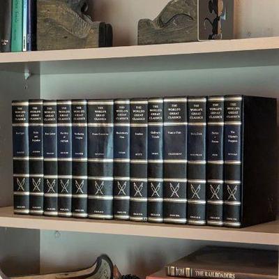 Vintage Book Collection - The World's Great Classics Set