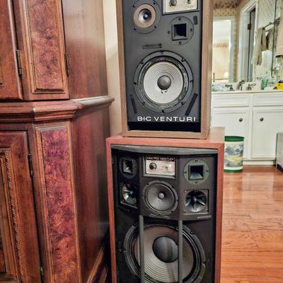Bic Venturi Formula 2 and Formula 6 speakers, working great. 
