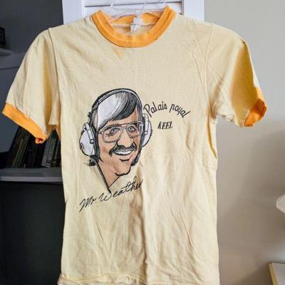 Vintage Shreveport Keel Mr. Weather ringer tee