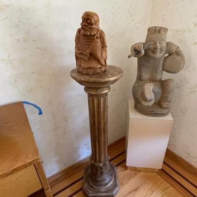 stone pedestal 