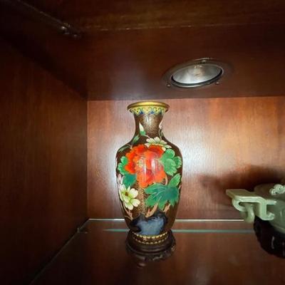 Cloisonné vase 