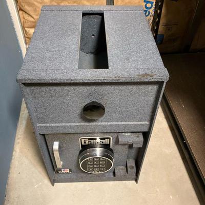 Gardall Deposit Safe | Gardall Rotary Deposit Safe with a digital combo. Label on front “S-318154” Have combo. - l. 11.5” x w. 13” x h....