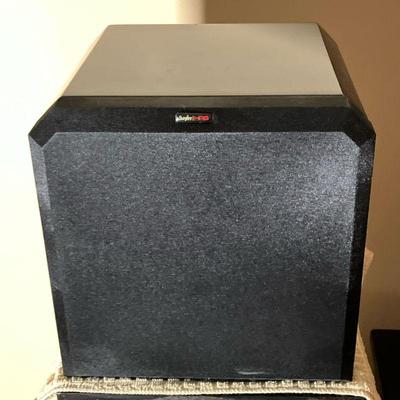 Sunfire Subwoofer | Sunfire 8” Subwoofer in gloss black “HRS8-A07 09322093” - l. 9.5” x w. 10” x h. 10” in

