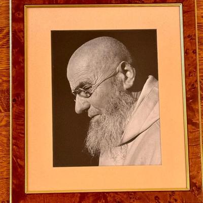 Framed Black and White Certosa Monk Portrait Print by Cy DeCosse

Measures 12" x 15" 