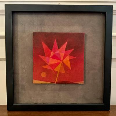 Framed Original Egg Tempera Painting by Cy DeCosse