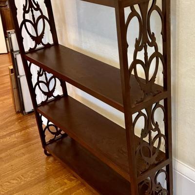 Gorgeous Vintage Wall Shelf 

Commissioned from a woodworker when the client moved into the Lake of Isles home and they needed display...