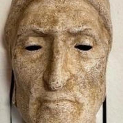 Mask by Agostino Dessi – Dante

Measures about 12" x 8" 