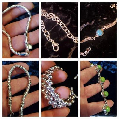 Sterling bracelets & cuffs 