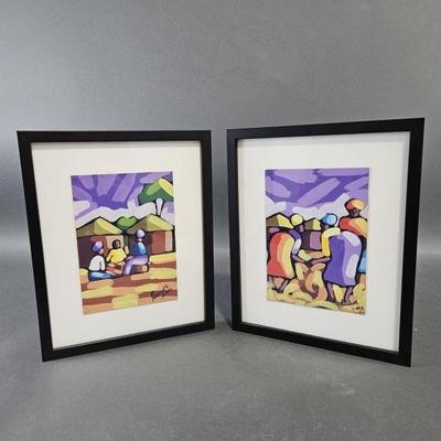 Lot 87 | Vtg Zimbabwe Paintings
