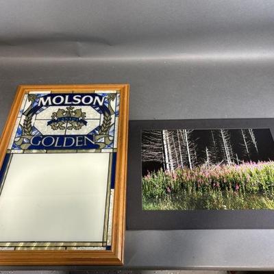 Lot 178 | Framed Dry Erase Board Glass & Print Lot
