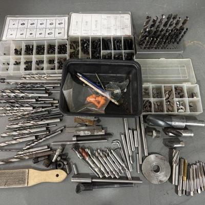 Lot 332 | Drill Bits, Taps, Milling Tools & Screws
