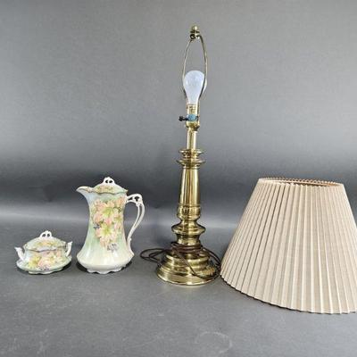 Lot 218 | Vtg Tirschenruth Bavaria Chocolate Pot and More
