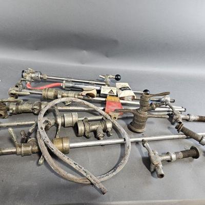 Lot 343 | Vtg Beer Taps and Handles
