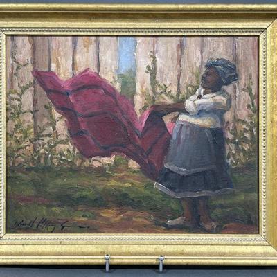 Lot 88 | Signed Donald Calloway Painting
