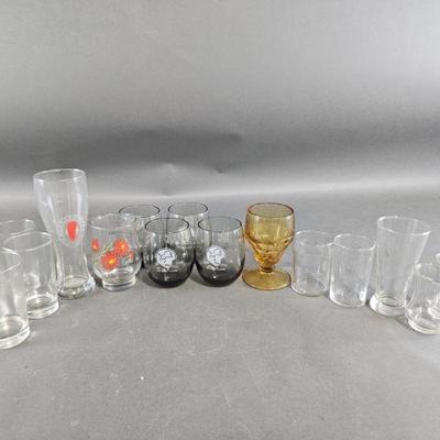 Lot 275 | Vtg Detroit Lions Glass Cups and More
