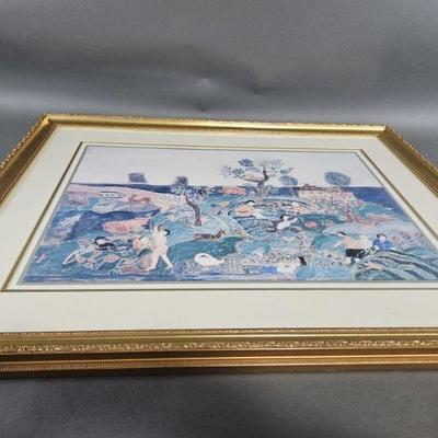 Lot 73 | Vtg Painting By Charles Prendergast
